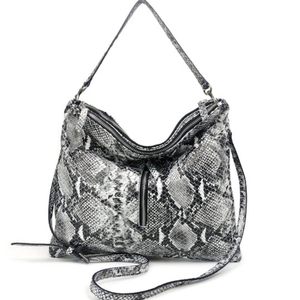 Laggo Python Leather Bree Handbag